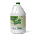 Large 1-gallon container of "Squeaky Clean" turf cleaner with a green cap, promoting no harsh chemicals and safe for pets.